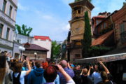 Фотография Башня Габриадзе, Ангел - Обзорная Автобусная Экскурсия Тбилиси - Мцхета - Джвари с туристической компанией Hop On Hop Off Tbilisi